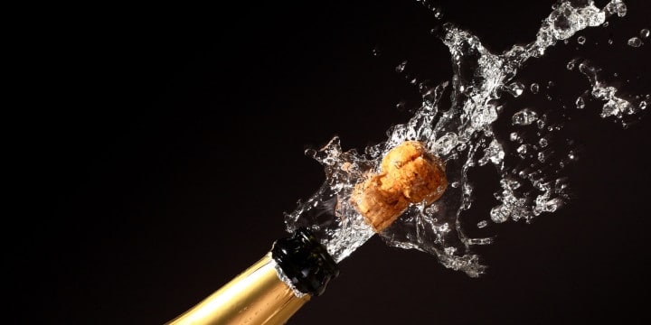 Berömda årgångar av Bollinger Champagne