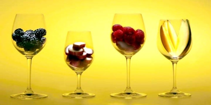 Hitta vinets fruktaromer