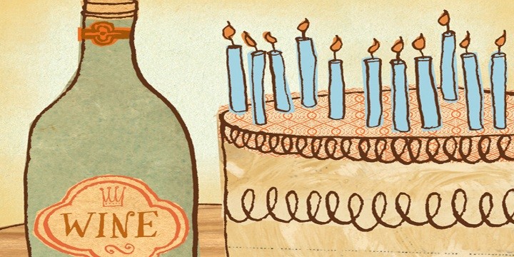 Ta med rätt vin till födelsedagsfesten