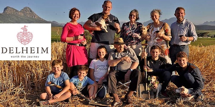 Välkommen till vingården Delheim i Stellenbosch