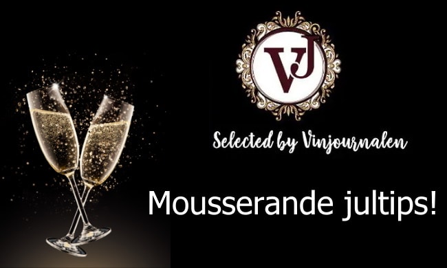 Selected by Vinjournalen: Mousserande jultips!