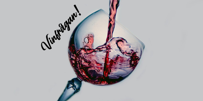 vinfrågan - ett glas rött