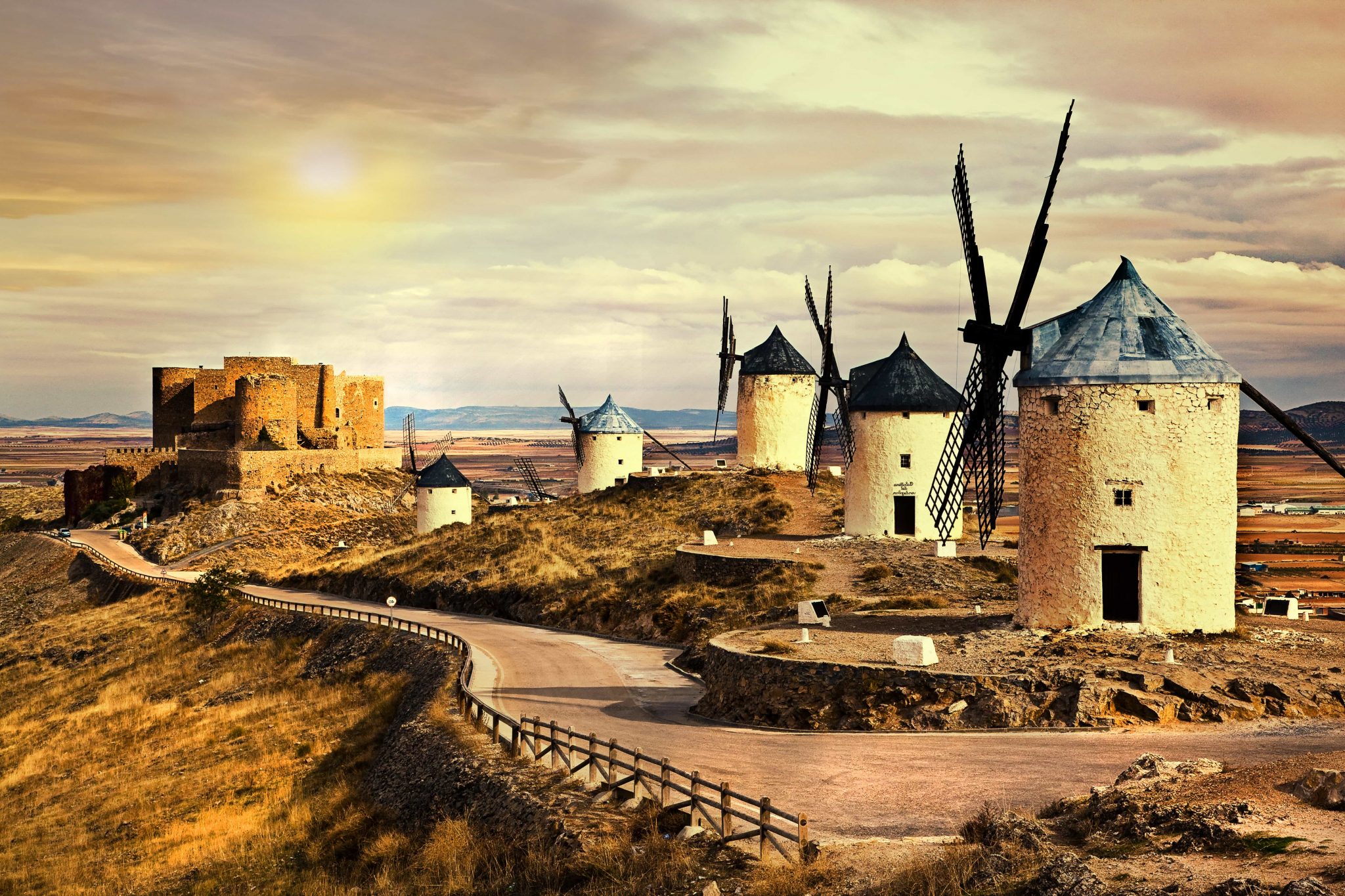 Castilla-La Mancha_Cosuegra windmills