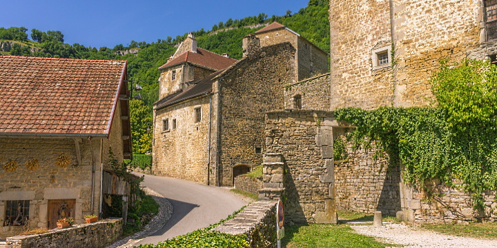 Jura en pittoresk medeltidsby