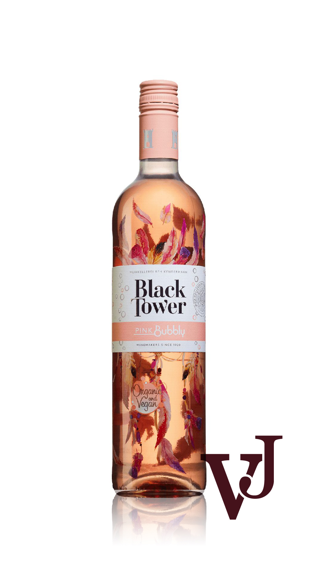 Rosévin - Black Tower Organic Pink Bubbly artikel nummer 650801 från producenten Reh Kendermann från EU.