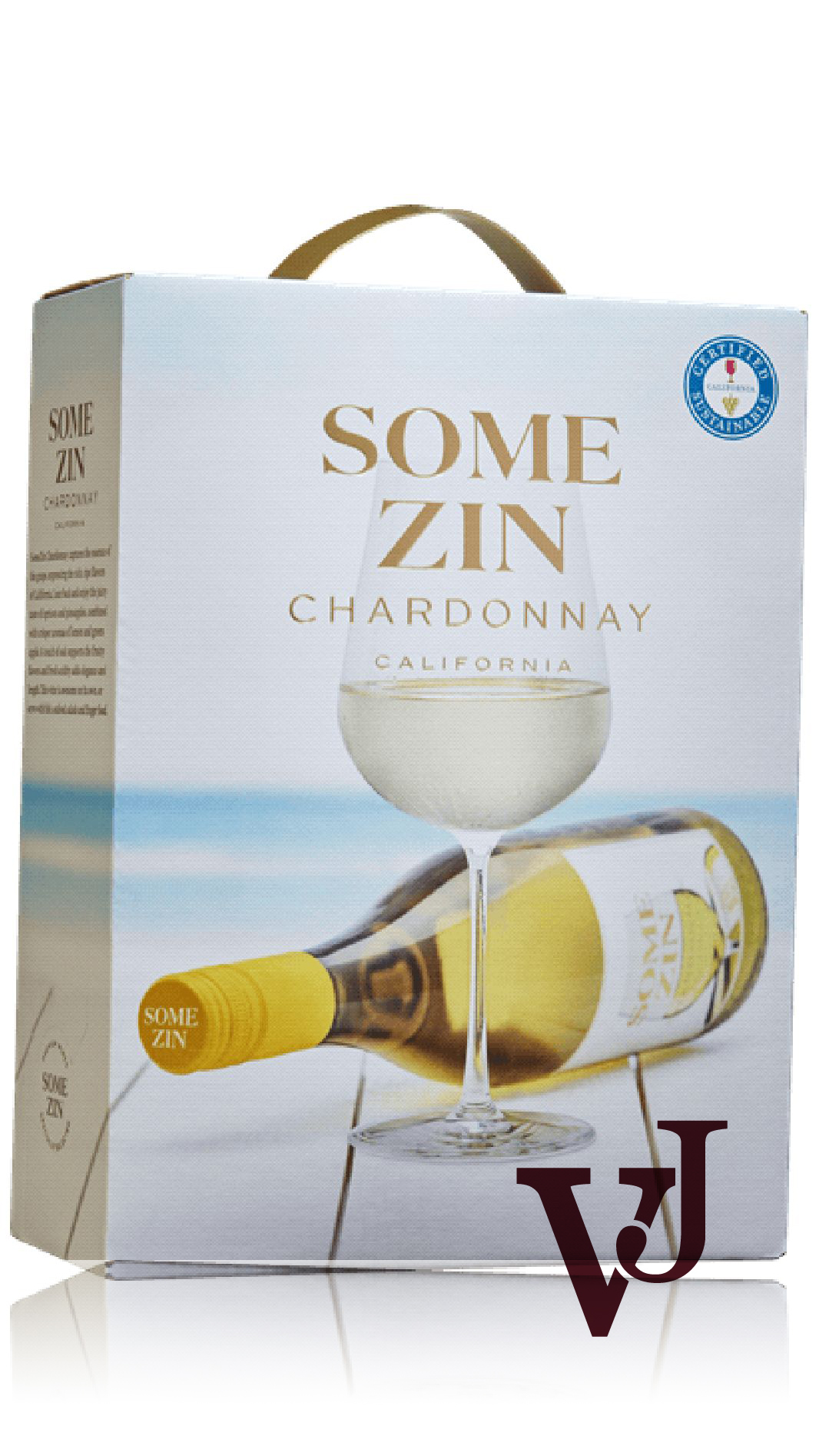 Vitt Vin - SomeZin Chardonnay artikel nummer 635508 från producenten PrimeWine Sweden AB från området Kalifornien beläget i USA.
