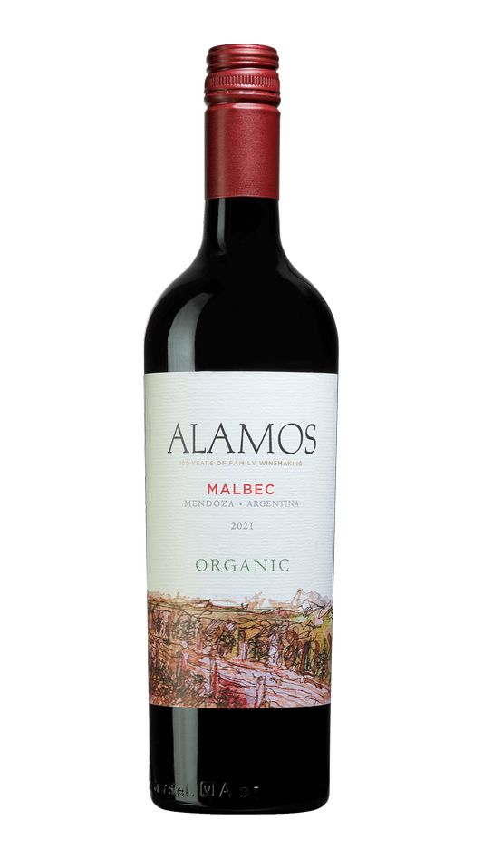 Rött Vin - Alamos Organic Malbec 2022 artikel nummer 246001 från producenten Alamos från området Argentina