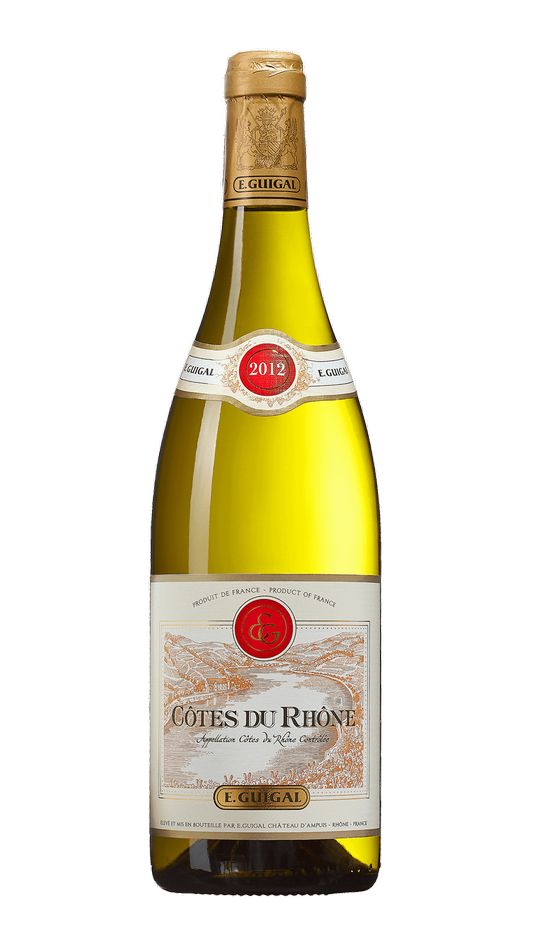Vitt Vin - Côtes du Rhône Blanc artikel nummer 7194701 från producenten E Guigal från området Frankrike