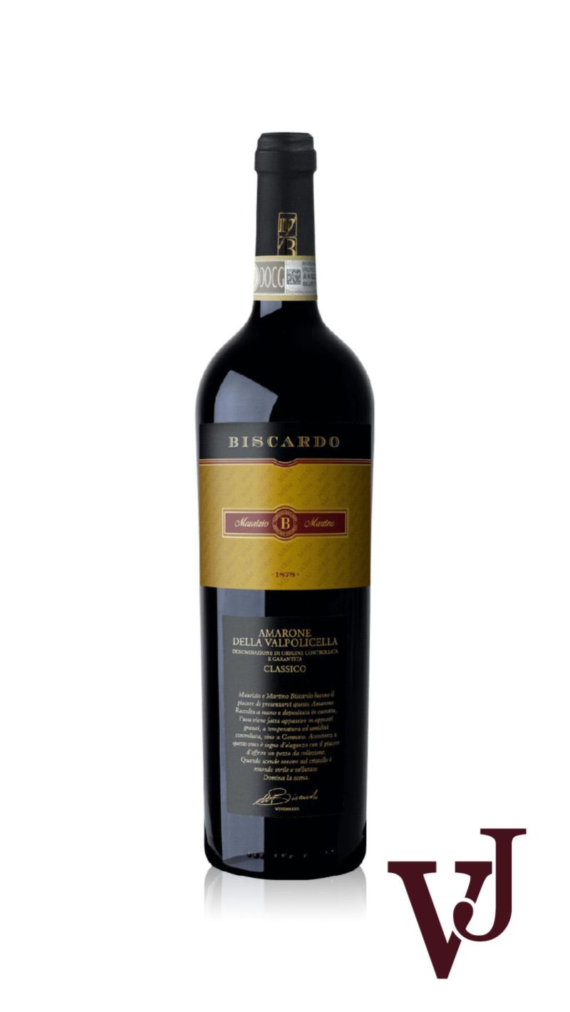 Rött Vin - Amarone Della Valpolicella Classico Biscardo artikel nummer 7233701 från producenten Mabis srl från området Italien
