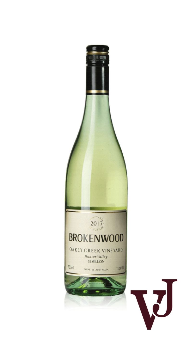Vitt Vin - Brokenwood Oakey Creek Vineyard Semillon 2017 artikel nummer 9397501 från producenten Brokenwood från området Australien