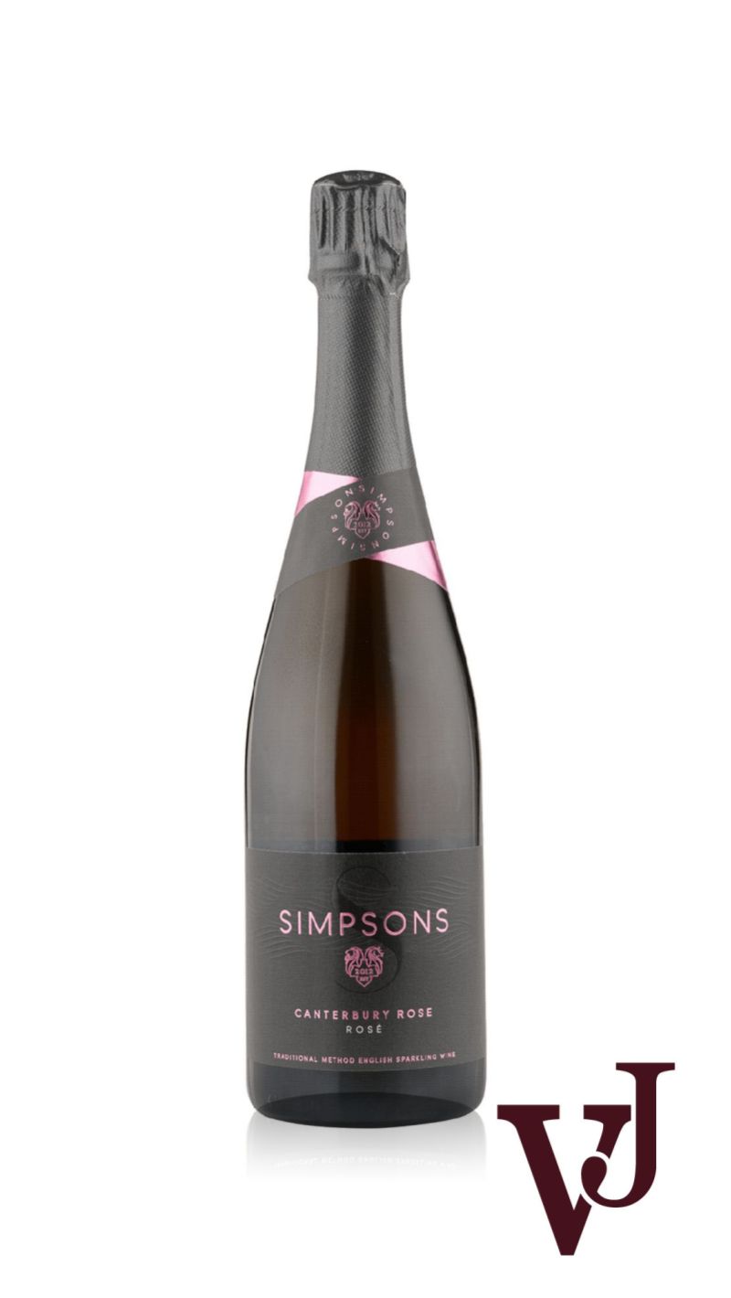 Mousserande Vin - Canterbury Rosé brut artikel nummer 5224001 från producenten Simpsons Wine Estate från området Storbritannien