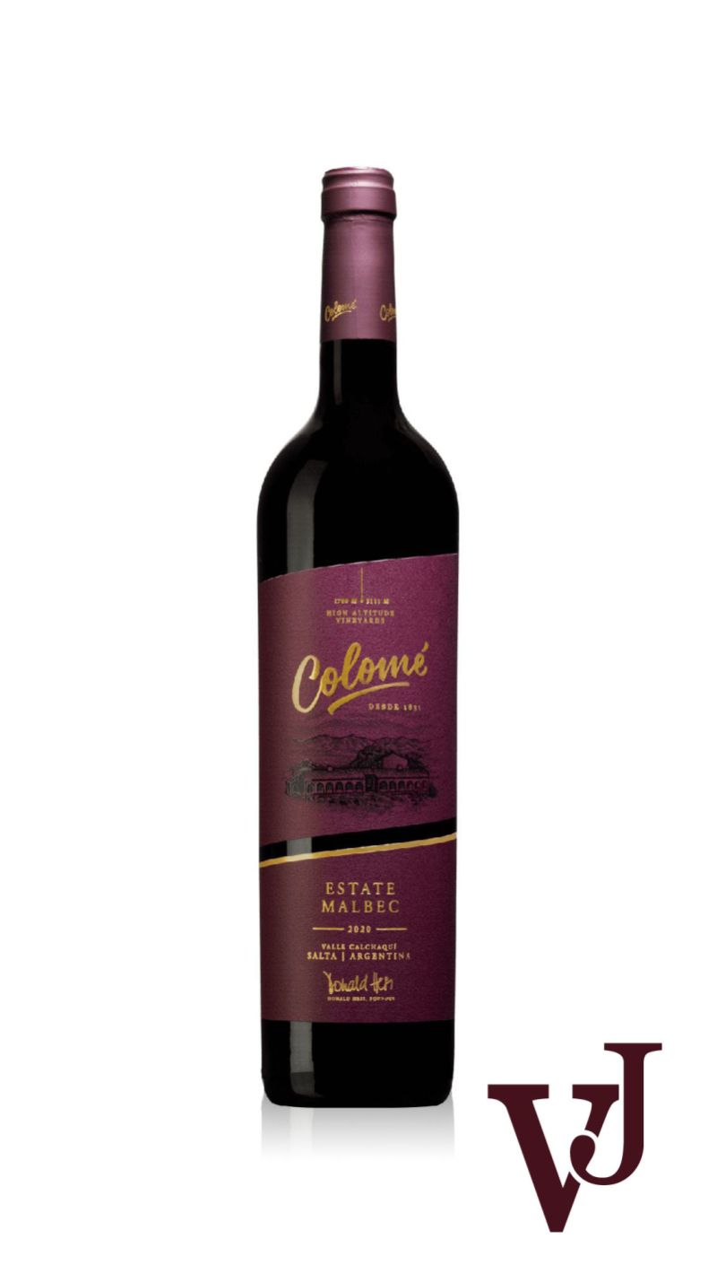 Rött Vin - Colomé Estate Malbec 2020 artikel nummer 9349501 från producenten Bodega Colomé från området Argentina