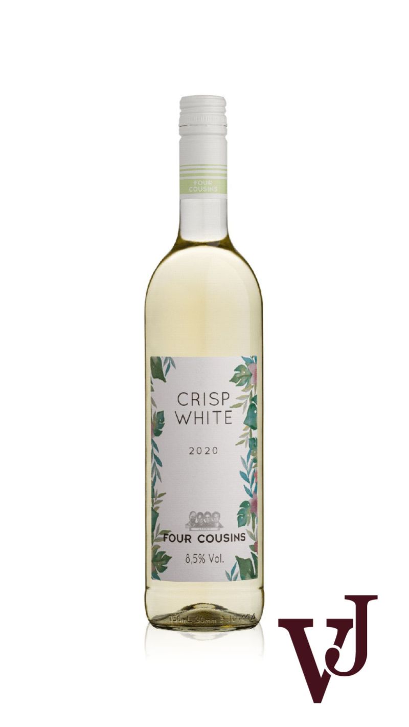 Vitt Vin - Four Cousins Crisp White artikel nummer 515001 från producenten Van Loveren Vineyards från området Sydafrika