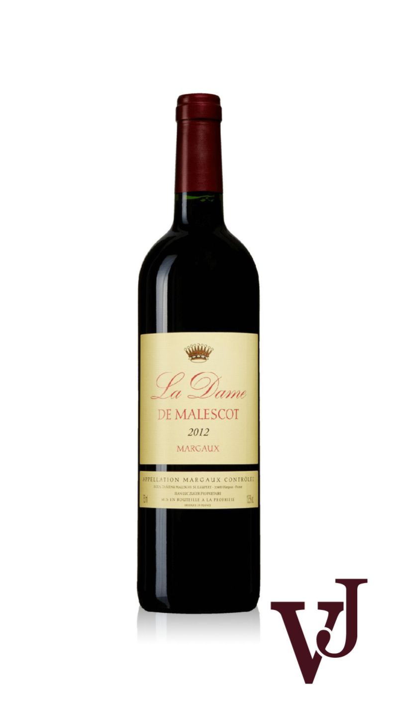 Rött Vin - La Dame de Malescot artikel nummer 549101 från producenten Chateau Malescot St Exupery från området Frankrike
