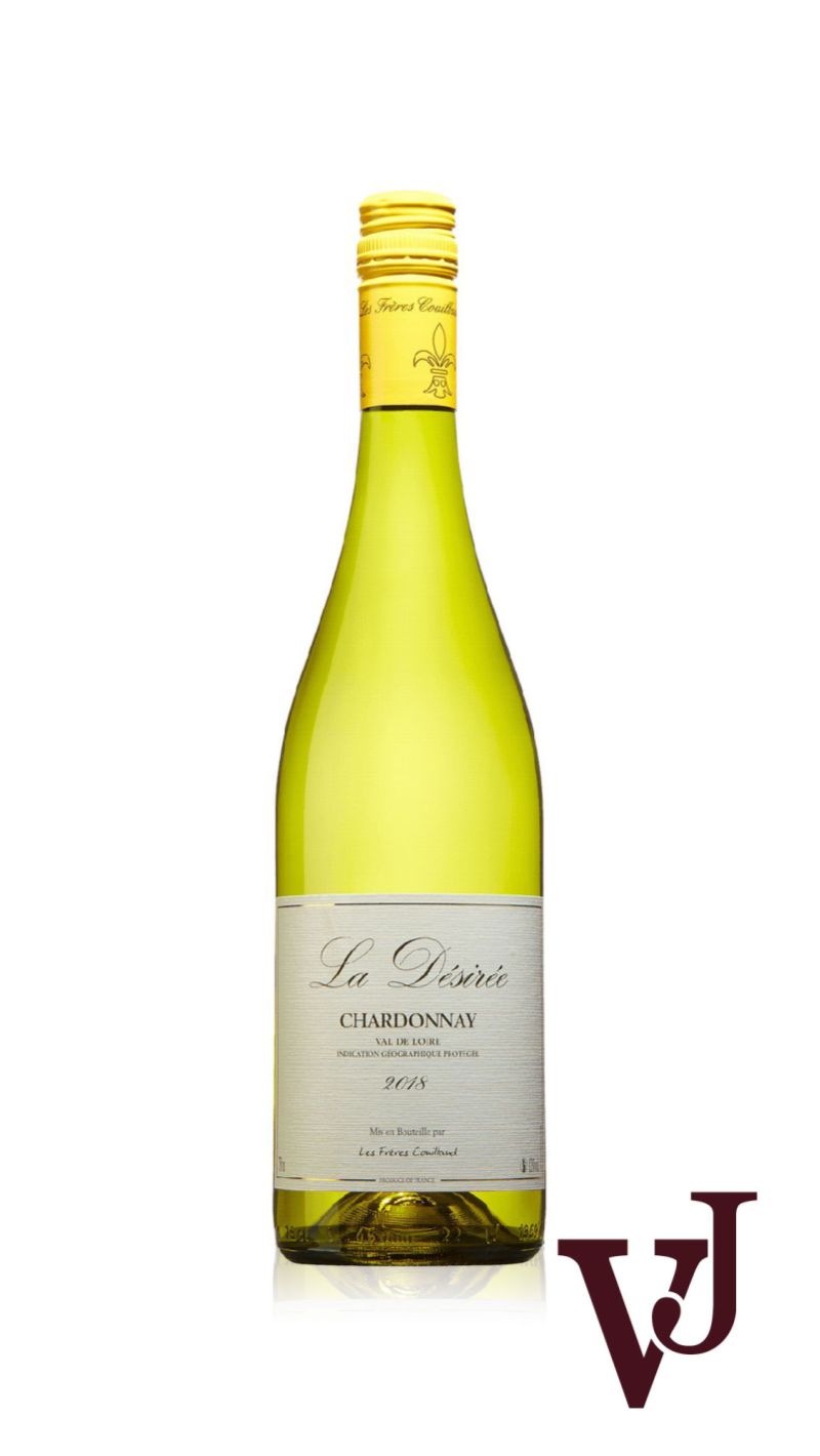 Vitt Vin - La Désirée Chardonnay artikel nummer 632101 från producenten Les Frères Couillaud från området Frankrike
