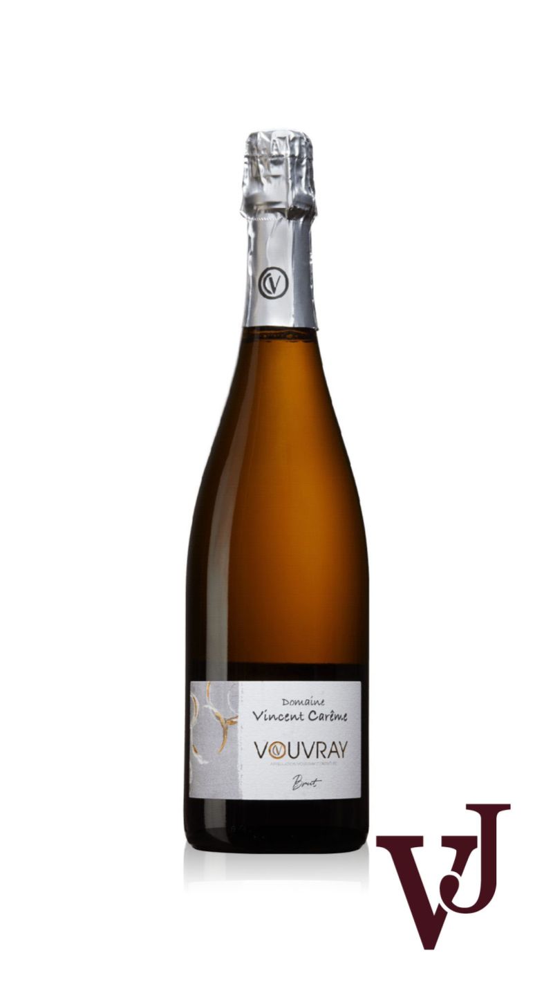 Mousserande Vin - Vouvray Brut Domaine Vincent Carême 2020 artikel nummer 9128901 från producenten Domaine Vincent Careme från området Frankrike