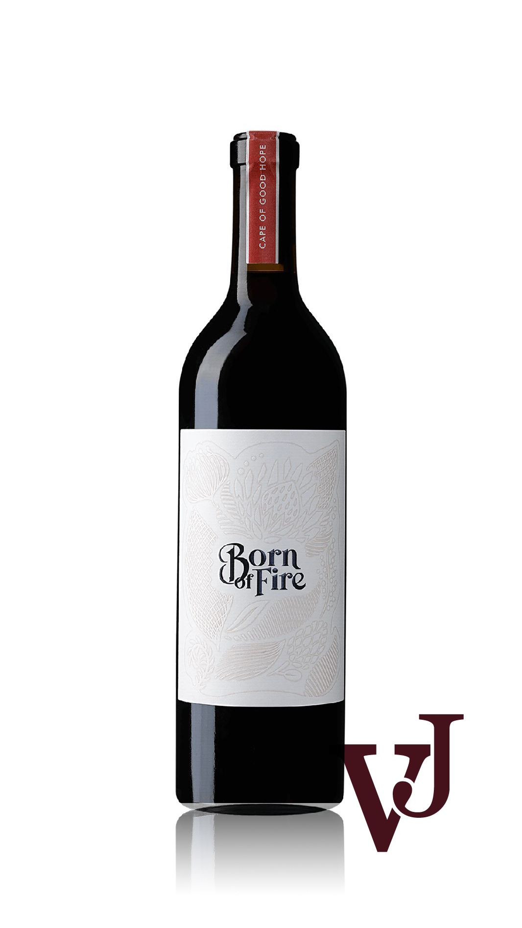 Rött Vin - Born of Fire Syrah 2021 artikel nummer 5968101 från producenten JS WINES C.C. från området Sydafrika