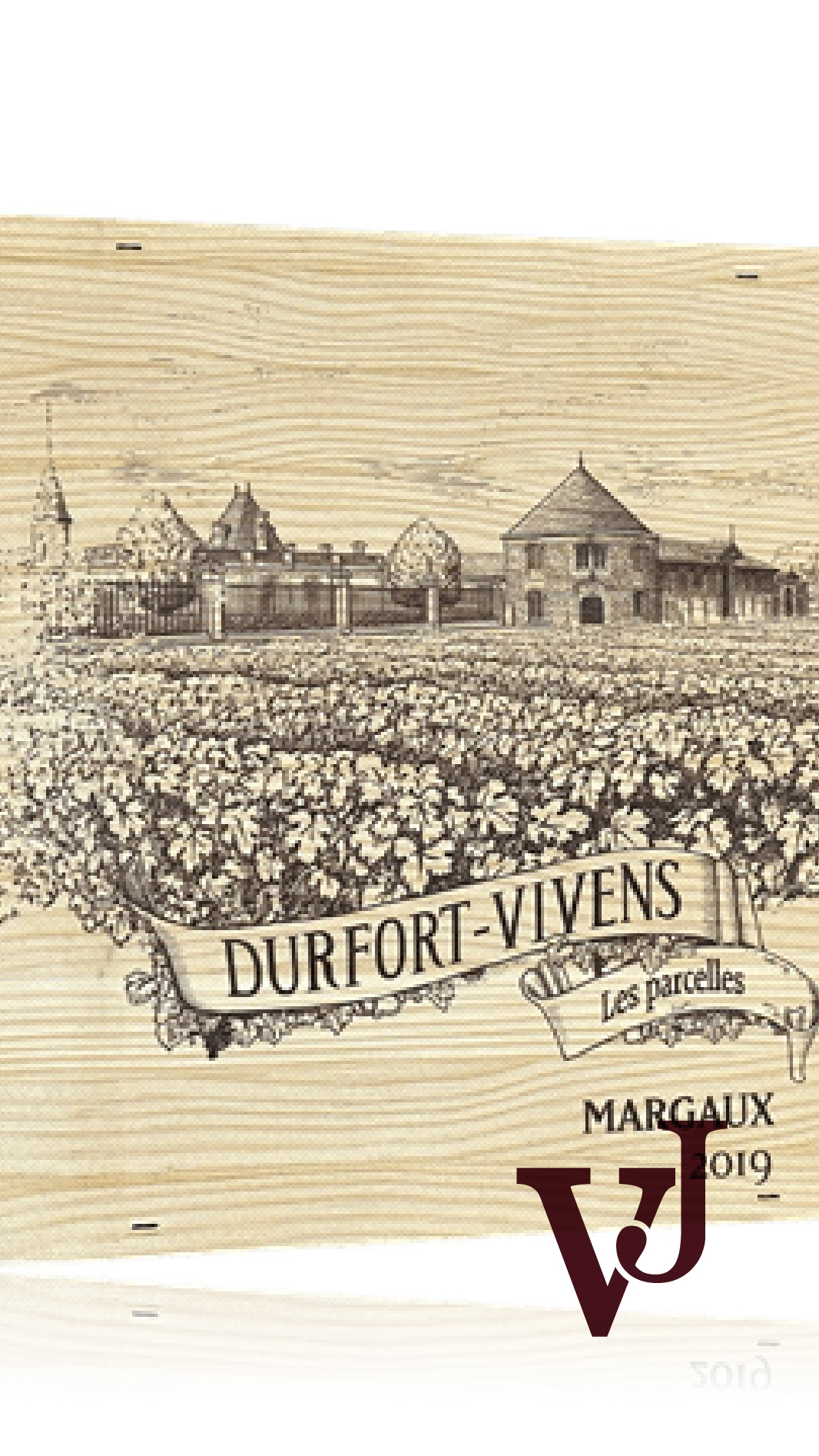Vinlåda - Château Durfort-Vivens Les Parcelles Trälåda Rött vin artikel nummer 1308309 från producenten Château Durfort-Vivens från området
