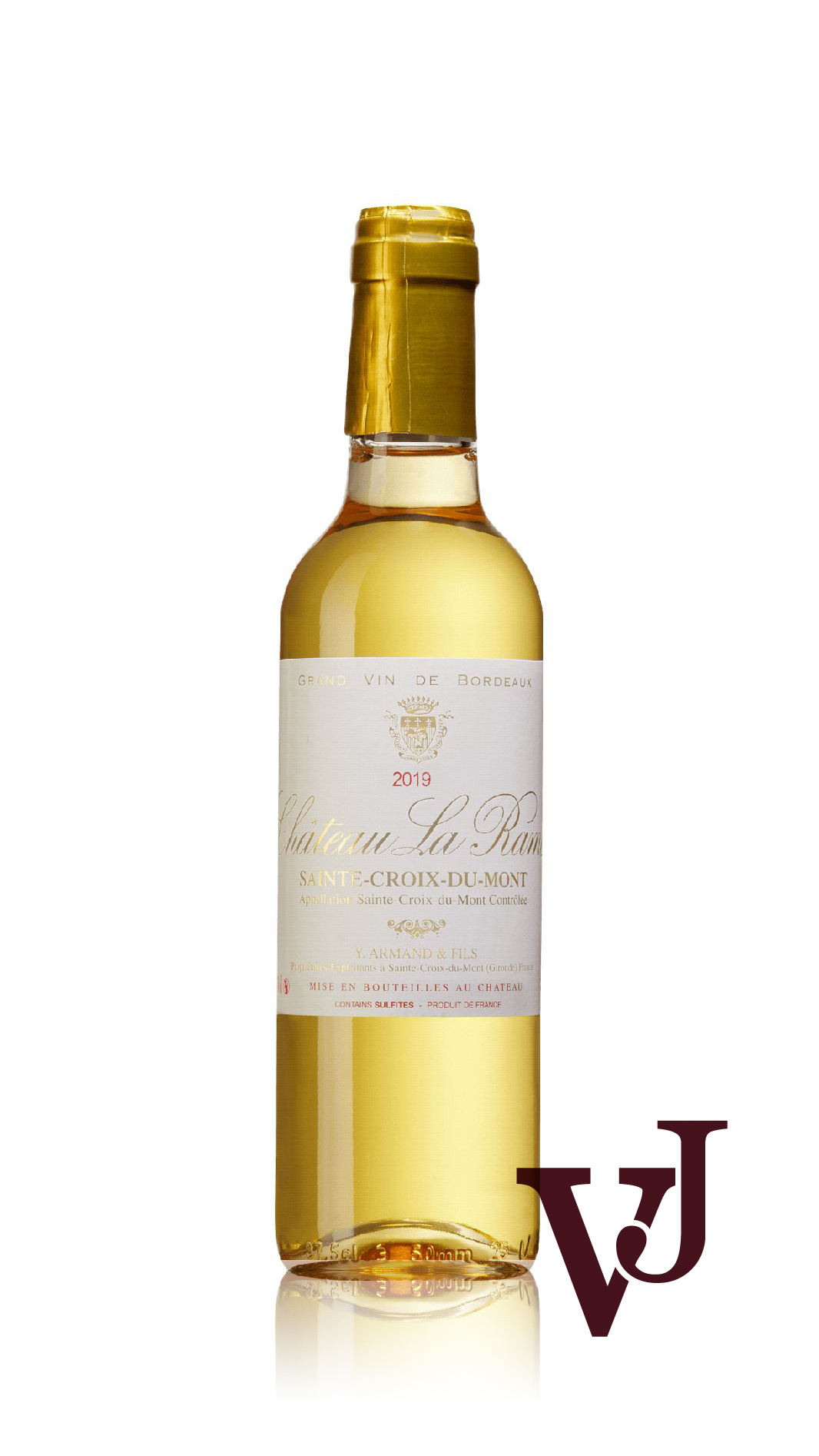 Vitt Vin - Château La Rame 2019 artikel nummer 796202 från producenten Chateau La Rame från området Frankrike