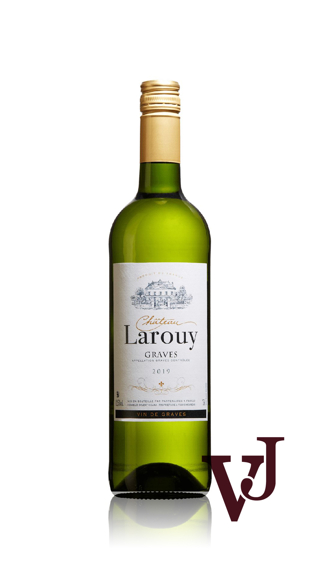 Vitt Vin - Château Larouy Graves Blanc artikel nummer 313401 från producenten Chateau Larouy från området Frankrike