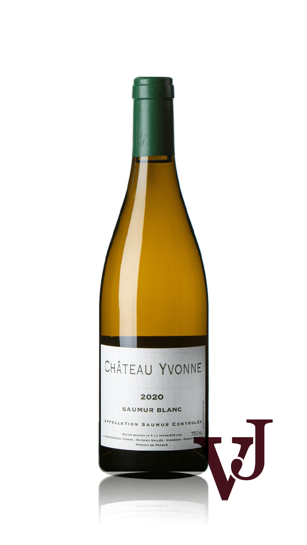 Vitt Vin - Château Yvonne Saumur blanc 2020 artikel nummer 9515301 från producenten Château Yvonne från området Frankrike