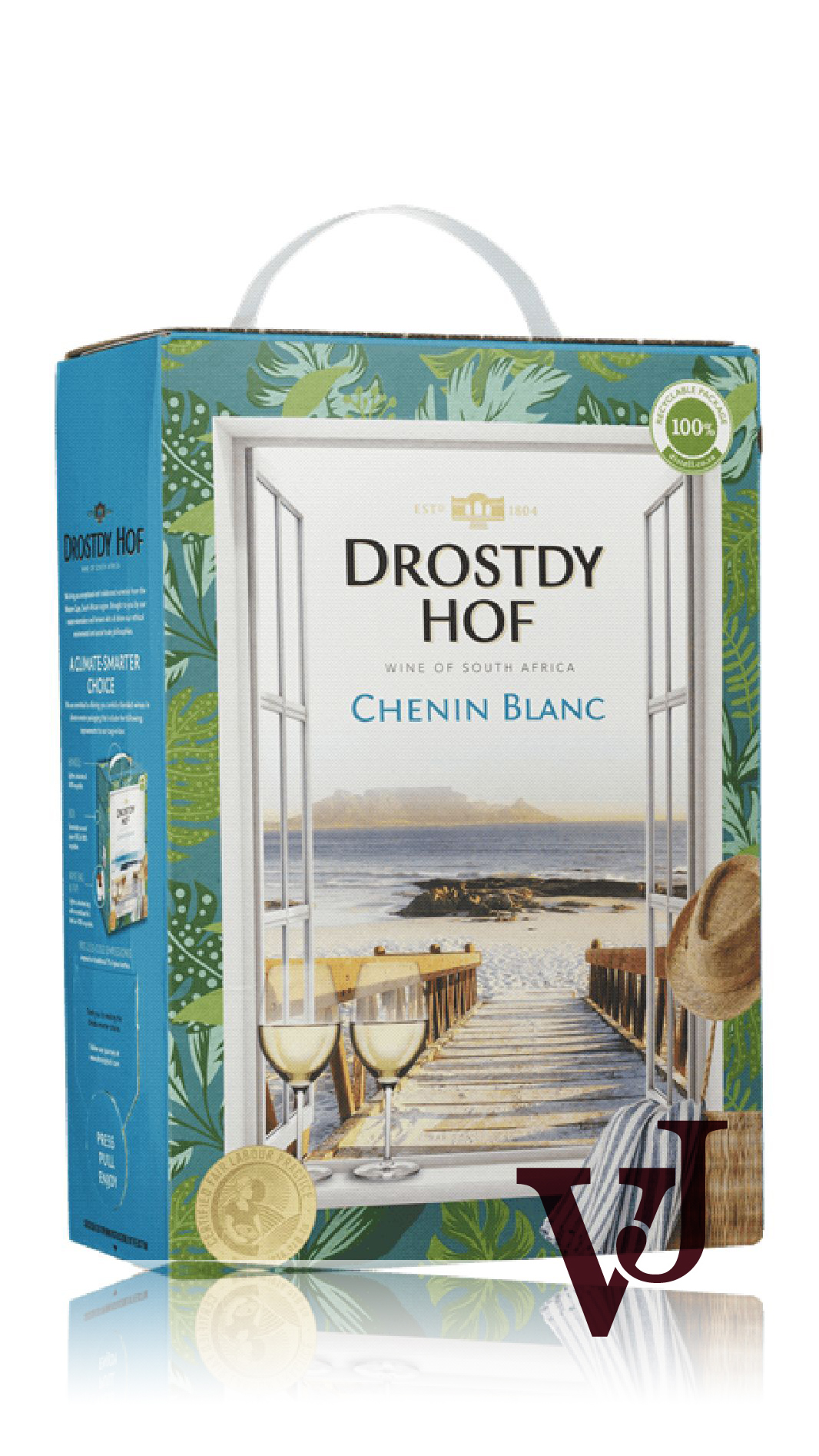 Vitt Vin - Drostdy-Hof Chenin Blanc artikel nummer 206908 från producenten Drostdy Cellars från området Sydafrika