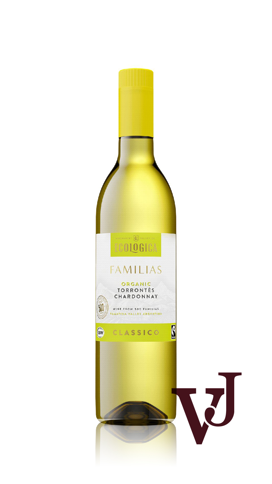 Vitt Vin - Ecologica Familias artikel nummer 240301 från producenten La Riojana från området Argentina