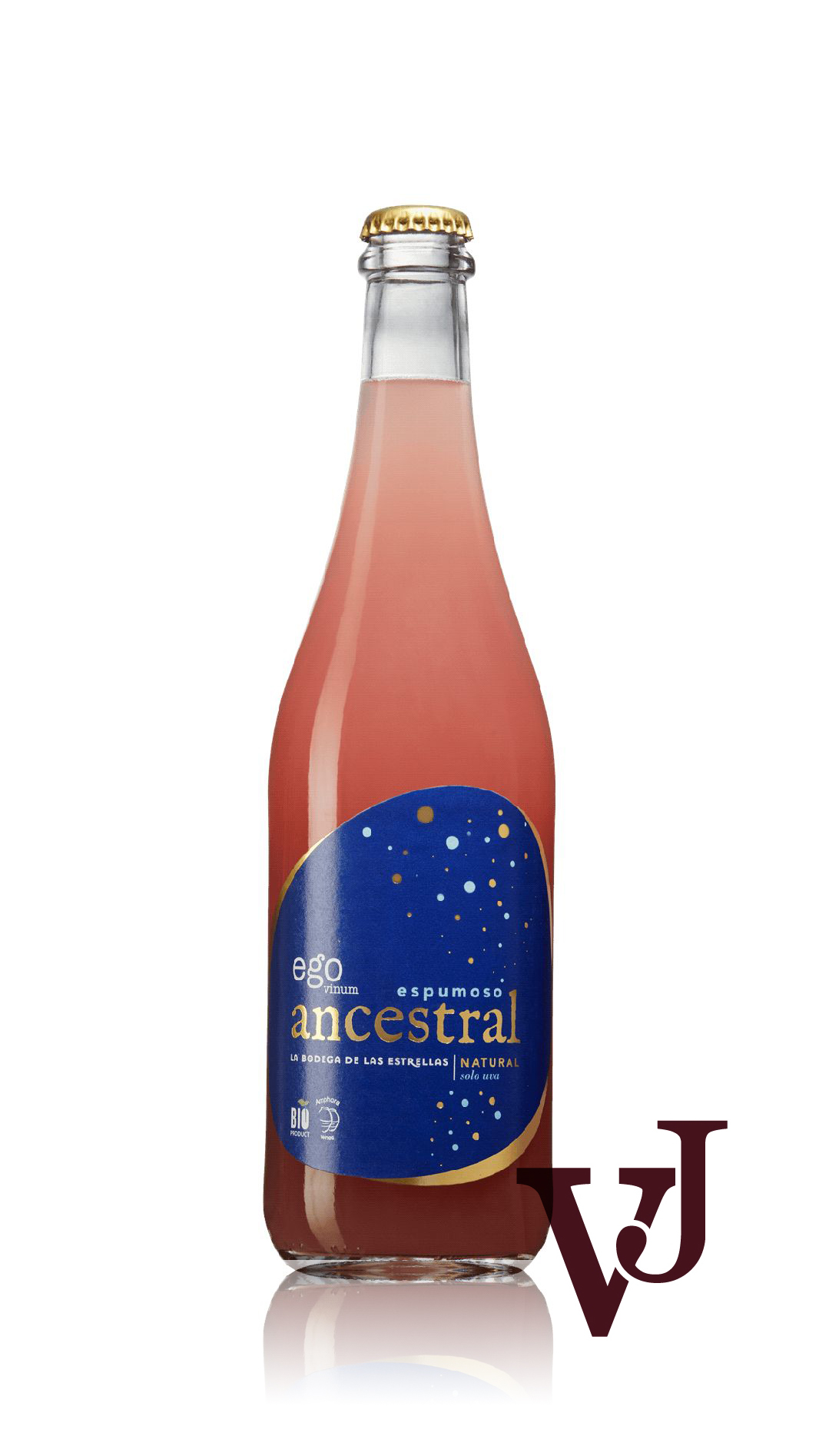 Rosé Vin - EGO Vinum Espumoso Ancestral Rosado 2022 artikel nummer 9059401 från producenten DIONISIS AGRICULTURA BIOLOGICA / LA BODEGA DE LAS ESTRLLAS från området Spanien