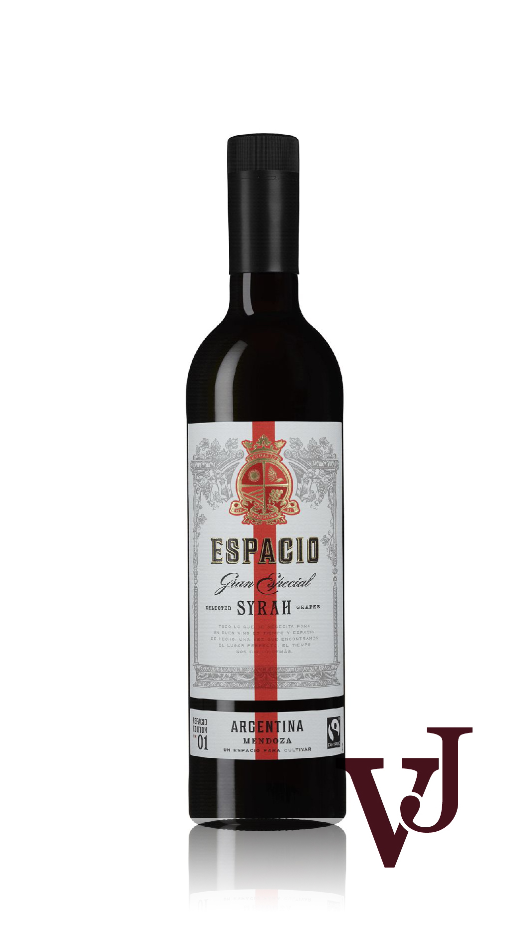 Rött Vin - Espacio Syrah artikel nummer 272201 från producenten Anora Group PLC från området Argentina