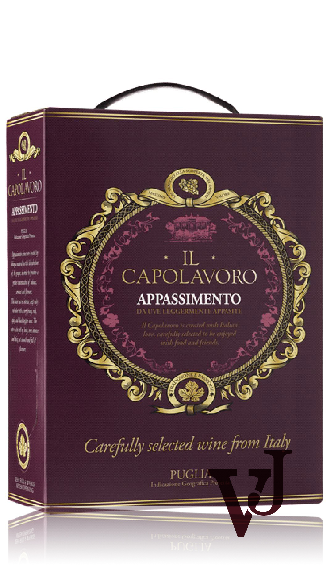 Rött Vin - Il Capolavoro Appassimento Rosso 2021 artikel nummer 5328508 från producenten Globus Wine från området Italien