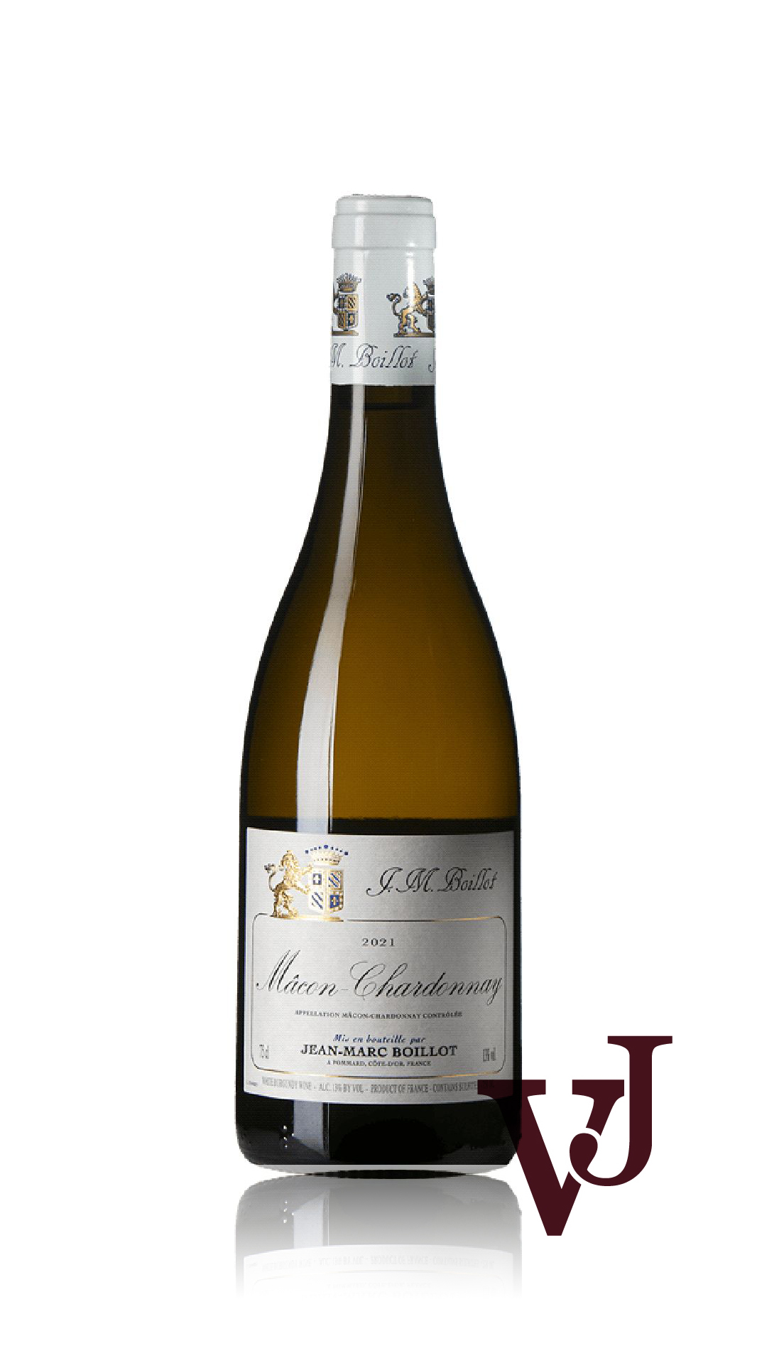 Vitt Vin - Jean-Marc Boillot Mâcon Chardonnay 2021 artikel nummer 9017601 från producenten Jean-Marc Boillot från området