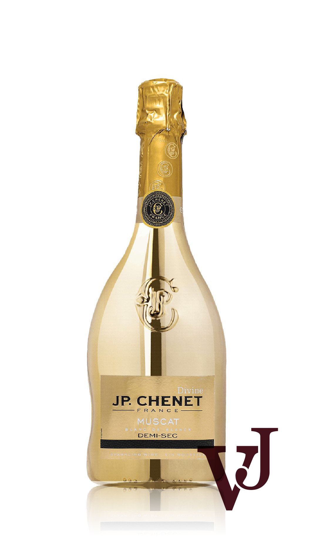 Mousserande Vin - JP Chenet Gold Sparkling Demi-sec artikel nummer 7924001 från producenten Les Grand Chais de France från området Frankrike
