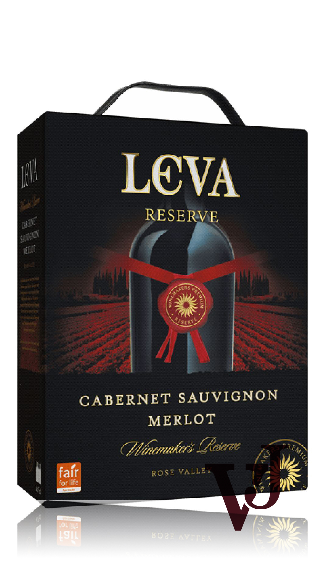 Rött Vin - Leva Reserve Cabernet Sauvignon Merlot artikel nummer 7287508 från producenten Vinex Slavyantsi från området Bulgarien