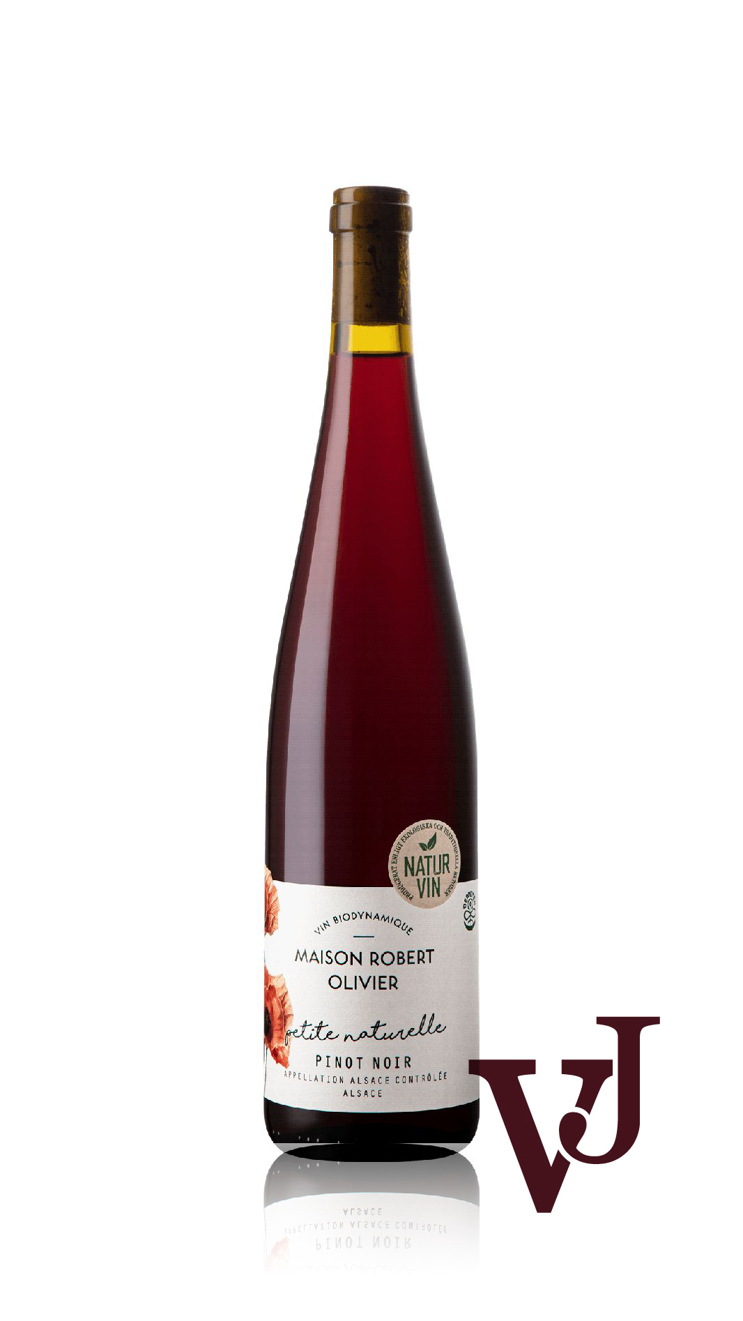 Rött Vin - Maison Robert Olivier Pinot Noir artikel nummer 7910401 från producenten Vins Biecher från området Frankrike