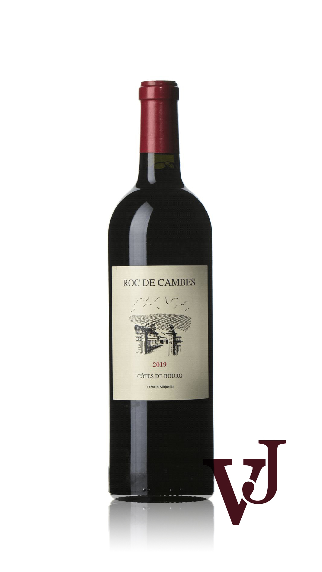 Rött Vin - Roc De Cambes artikel nummer 9491301 från producenten Francois Mitjavile från området Frankrike