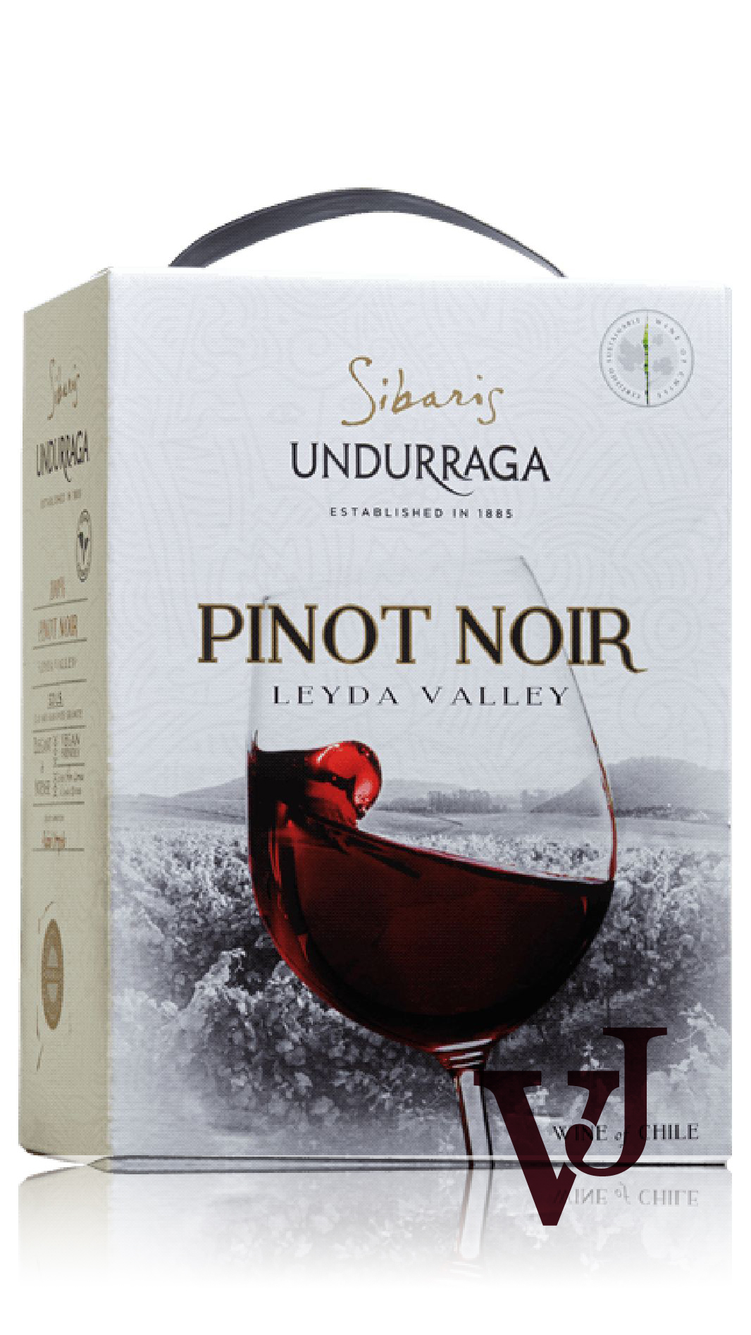 Rött Vin - Sibaris Pinot Noir artikel nummer 401607 från producenten Viña Undurraga från området Chile