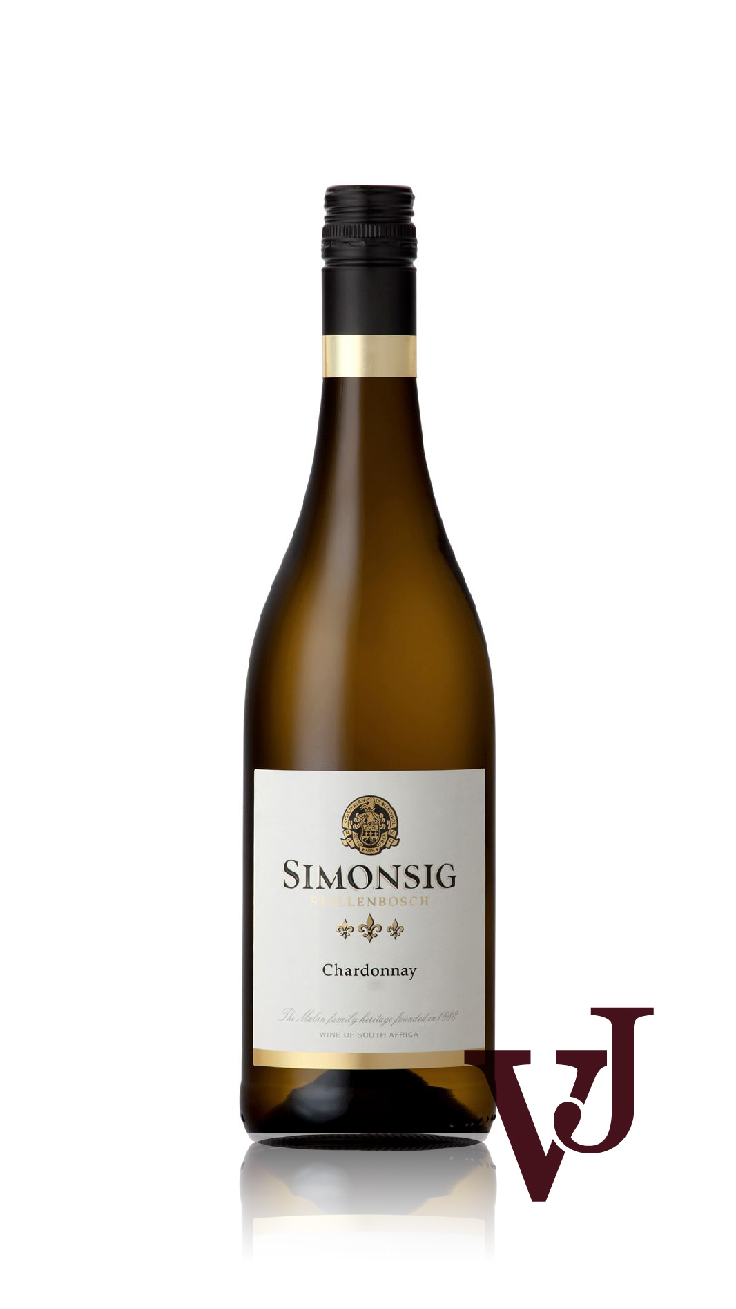 Vitt Vin - Simonsig Chardonnay artikel nummer 203201 från producenten Simonsig Estate från området Sydafrika