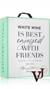 Sofia y Sebastian White Wine is Best Enjoyed with Friends Organic