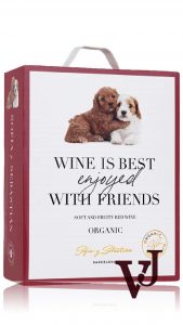 Sofia y Sebastian Wine is Best Enjoyed with Friends Organic