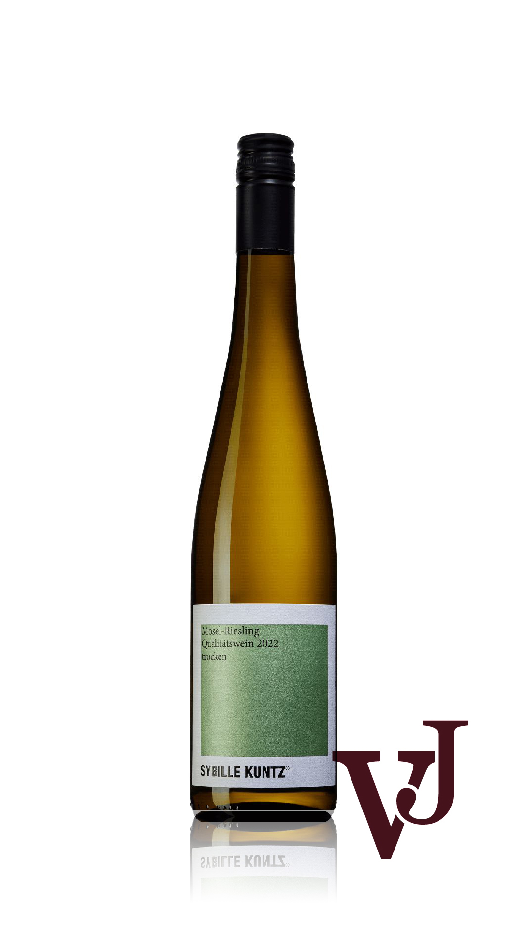 Vitt Vin - Sybille Kuntz Riesling Qualitätswein trocken 2022 artikel nummer 9502501 från producenten Weingut Sybille Kuntz från området Tyskland