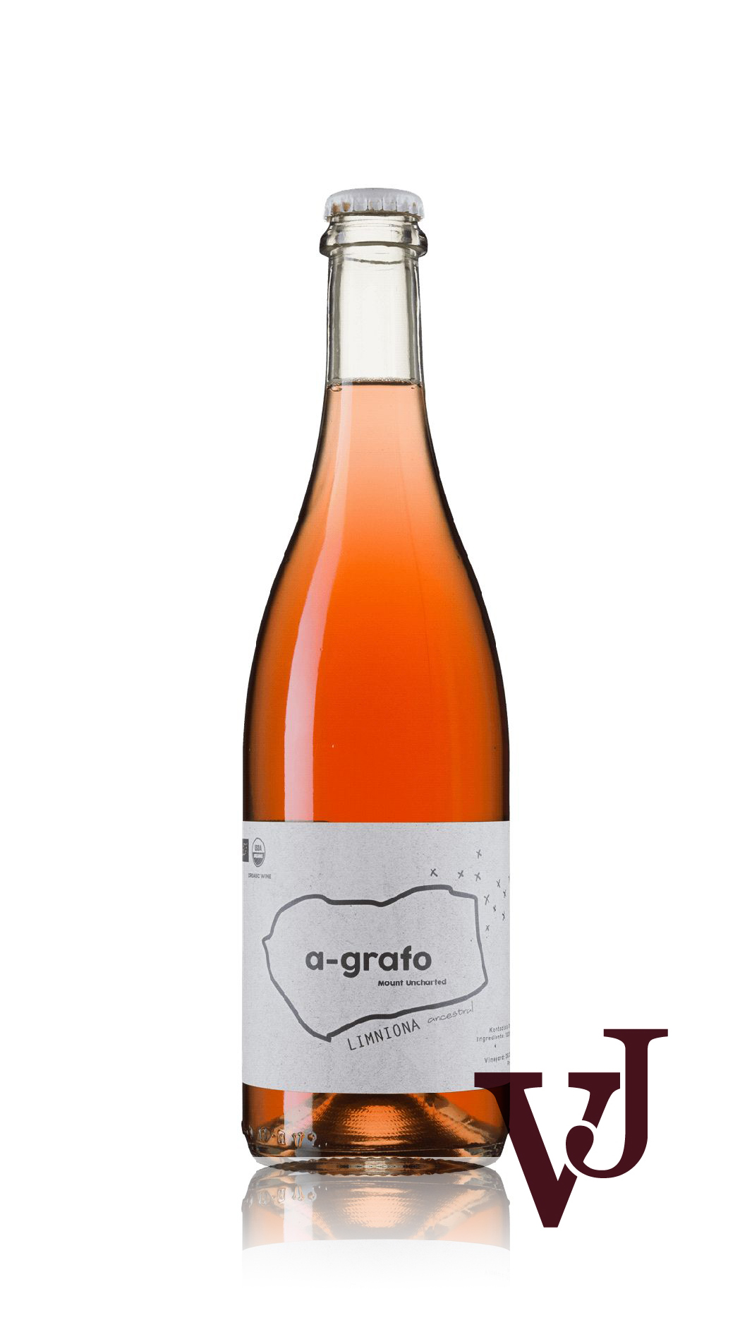 Rosé Vin - A-Grafo Pet-Nat Limniona 2020 artikel nummer 7304601 från producenten Kontozisis från Grekland.