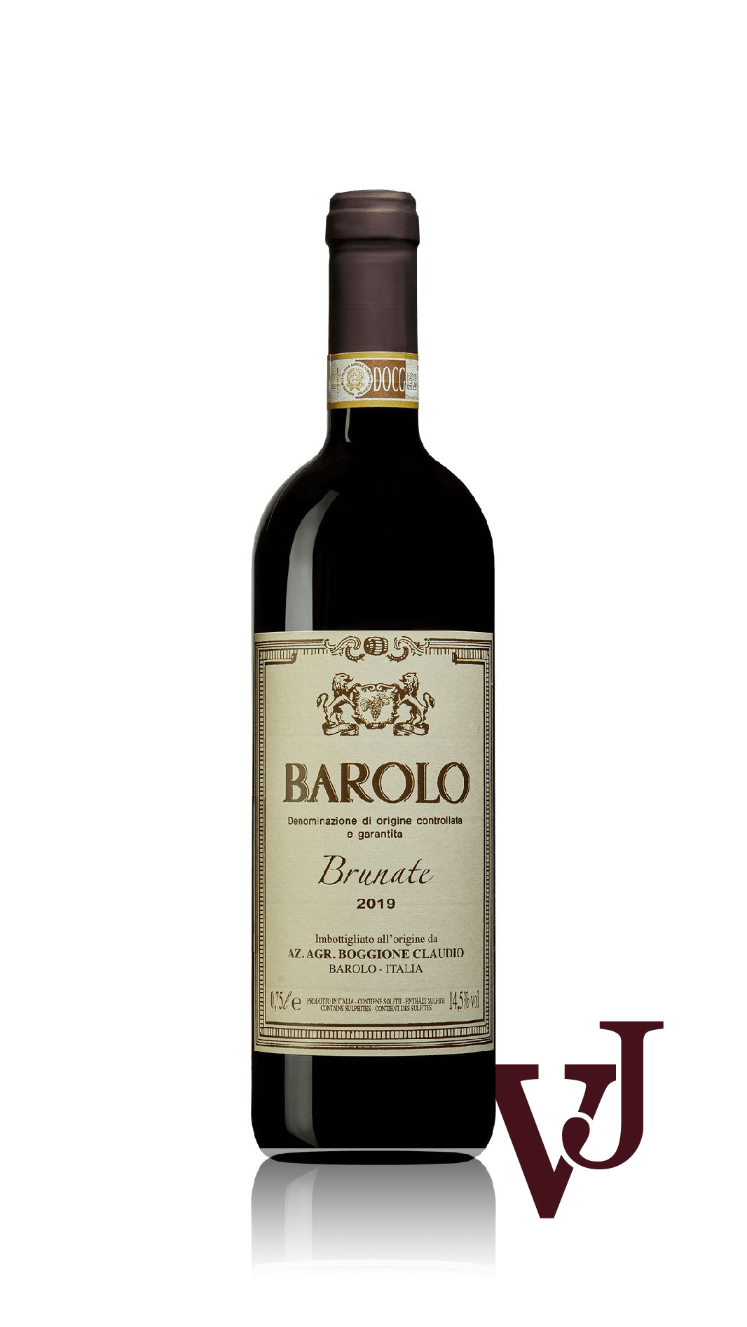 Rött Vin - Barolo Brunate 2019 artikel nummer 9311101 från producenten Claudio Boggione från Italien
