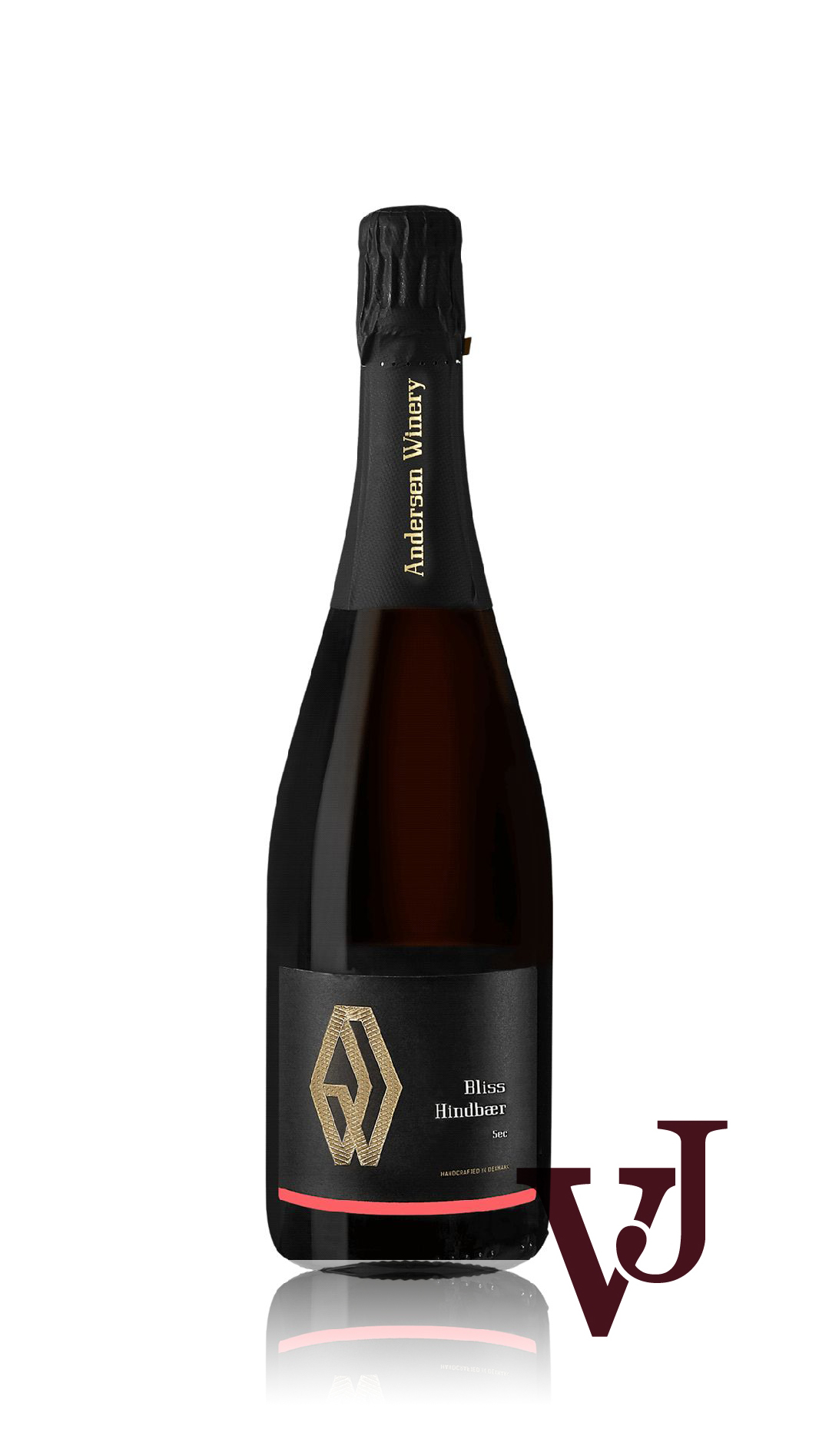 Mousserande Vin - Bliss Mousserande Hallonvin 2022 artikel nummer 7381001 från producenten Andersen Winery från Danmark.