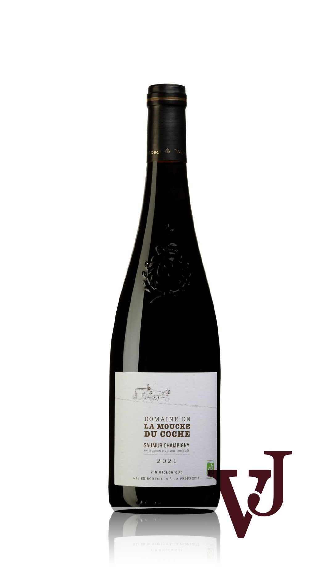 Rött Vin - Domaine de la Mouche du Coche Saumur-Champigny 2021 artikel nummer 9315601 från producenten Cave Robert & Marcel från Frankrike