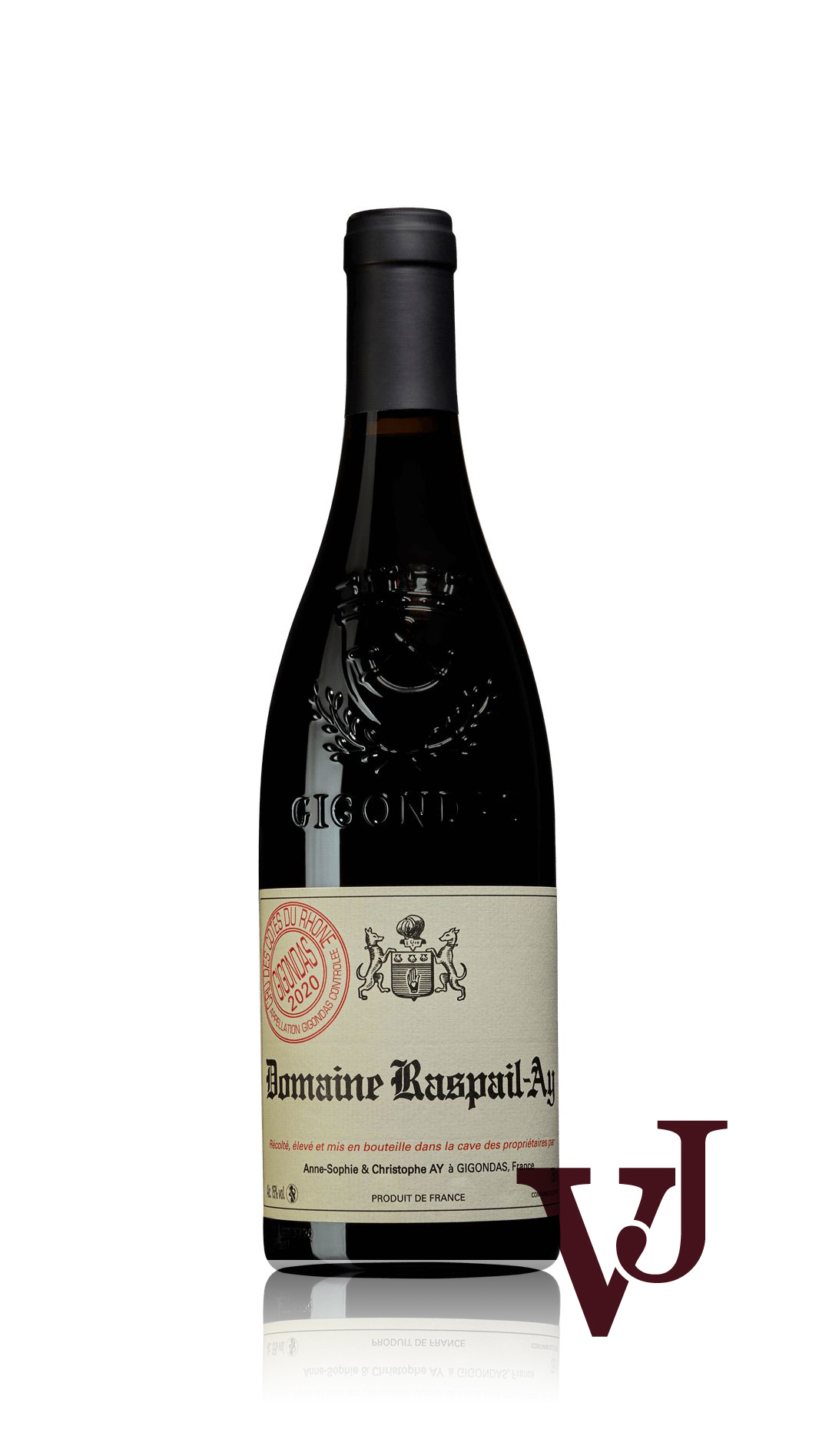 Rött Vin - Domaine Raspail-Ay Gigondas 2020 artikel nummer 9307701 från producenten Domaine Raspail-Ay från Frankrike