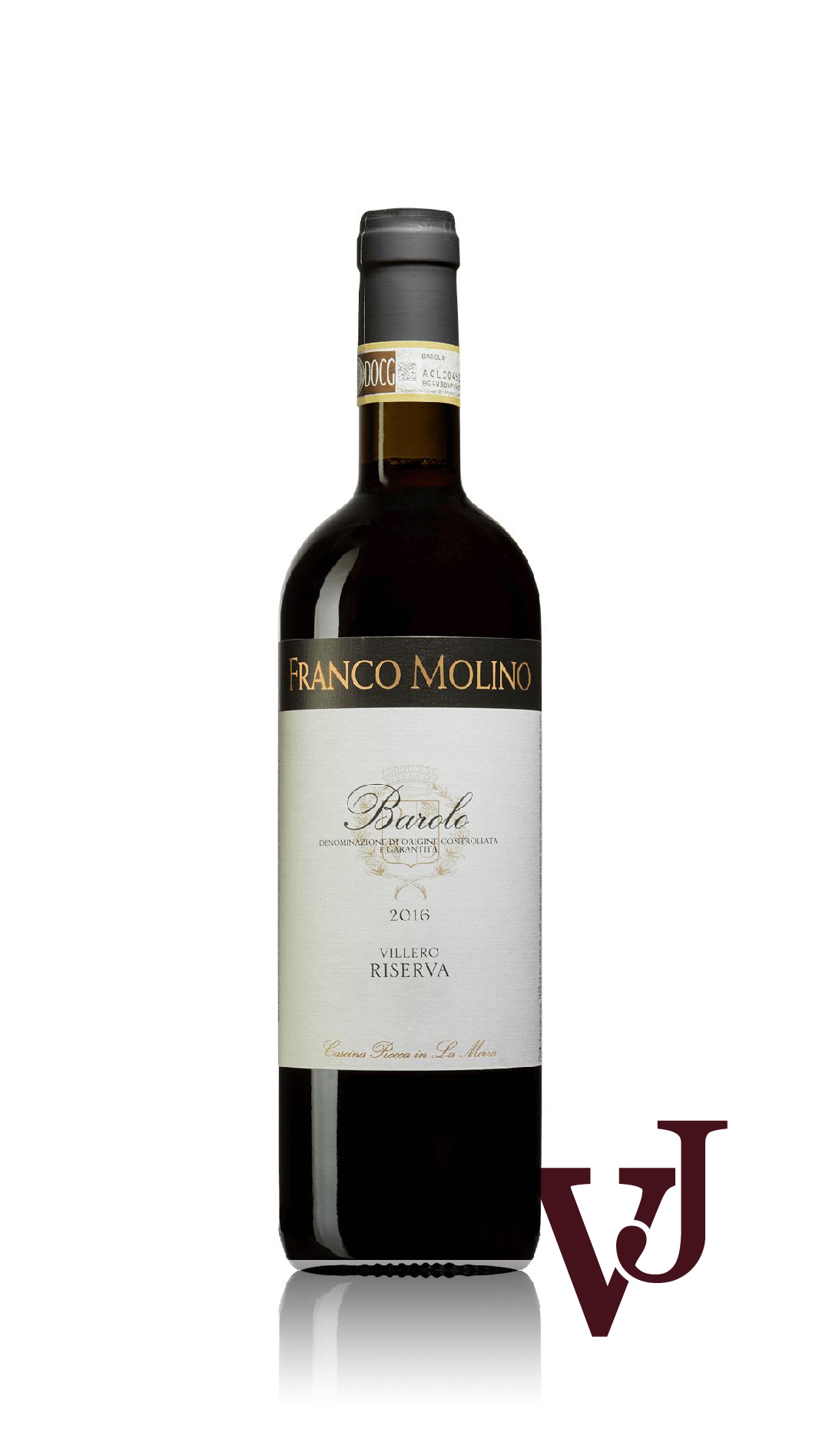Rött Vin - Franco Molino Barolo Villero Riserva 2016 artikel nummer 9363101 från producenten Franco Molino Cascina Rocca från Italien