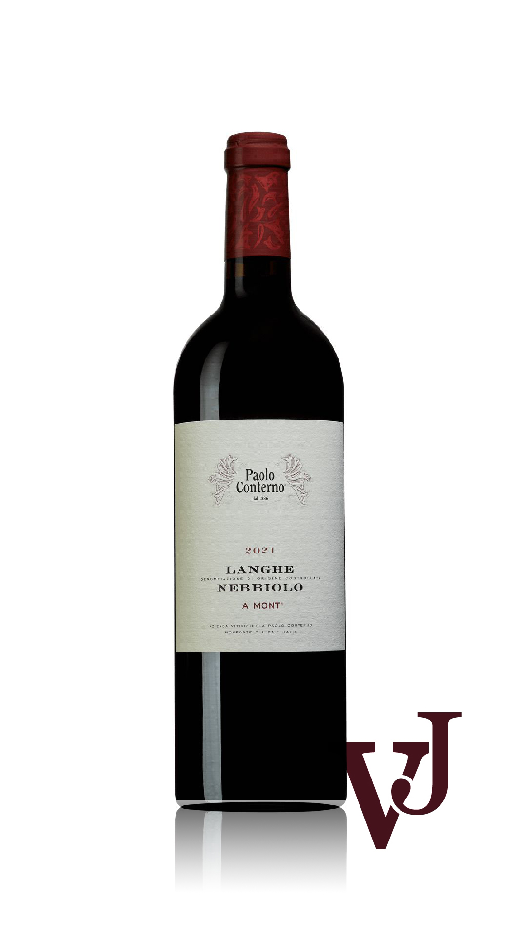 Rött Vin - Langhe Nebbiolo A Mont 2021 artikel nummer 9262601 från producenten Paolo Conterno från Italien