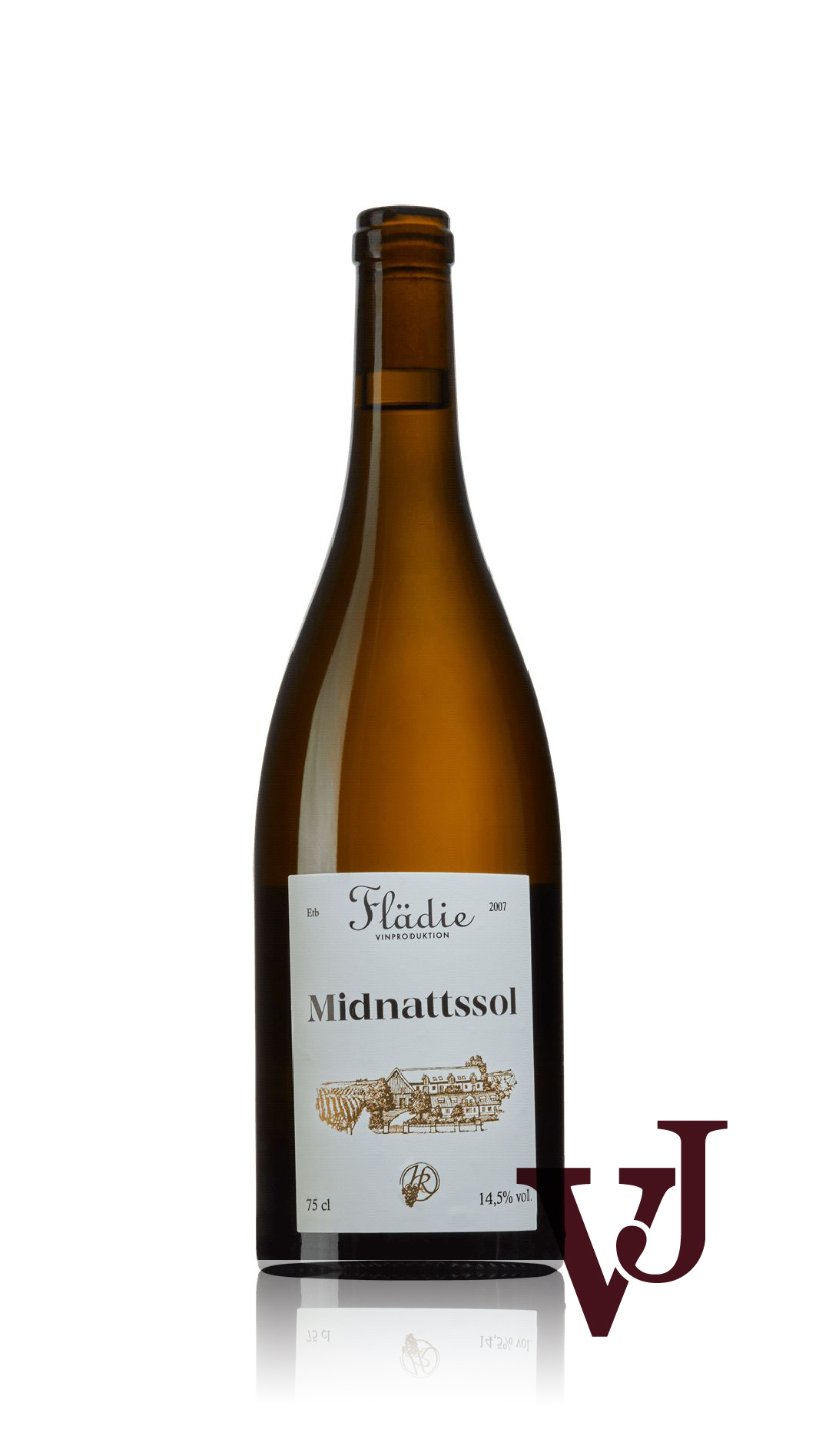 Vitt Vin - Midnattssol Flädie Vingård artikel nummer 3968801 från producenten Flädie Vingård och Vinproduktion från Sverige.