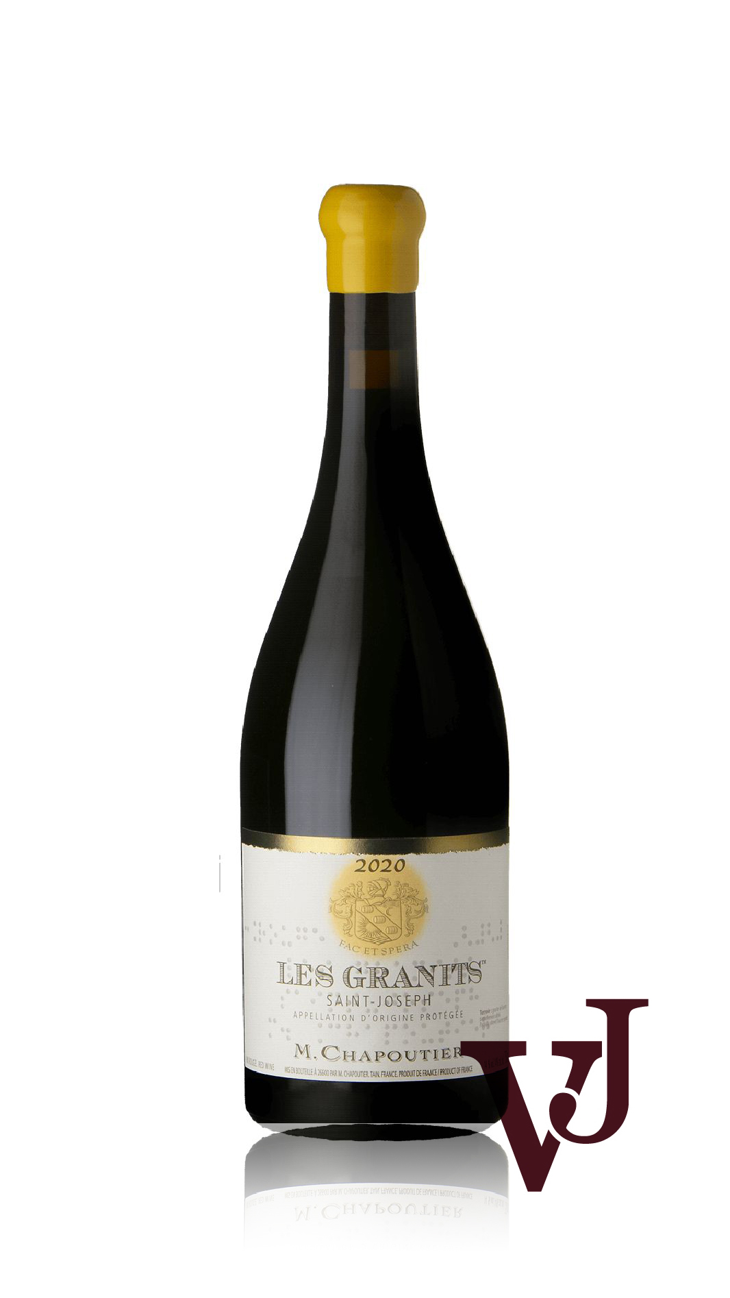 Rött vin - Chapoutier Les Granits Rouge 2020 artikel nummer 9452701 från producenten M.Chapoutier från Frankrike