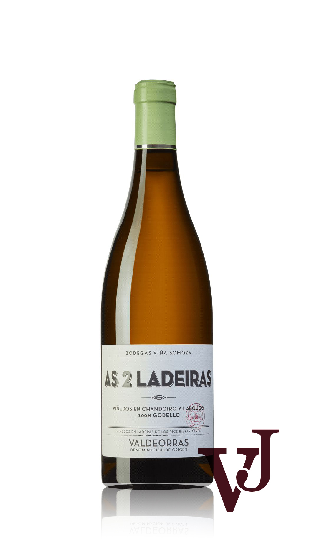 Vitt Vin - As 2 Ladeiras Viña Somoza 2022 artikel nummer 9445501 från producenten Viña Somoza från området Spanien